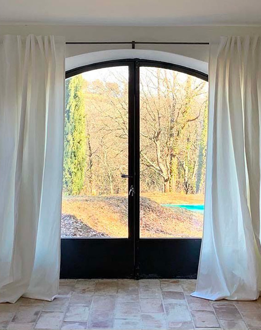 Rideaux WINDOW dans une maison dans le Luberon