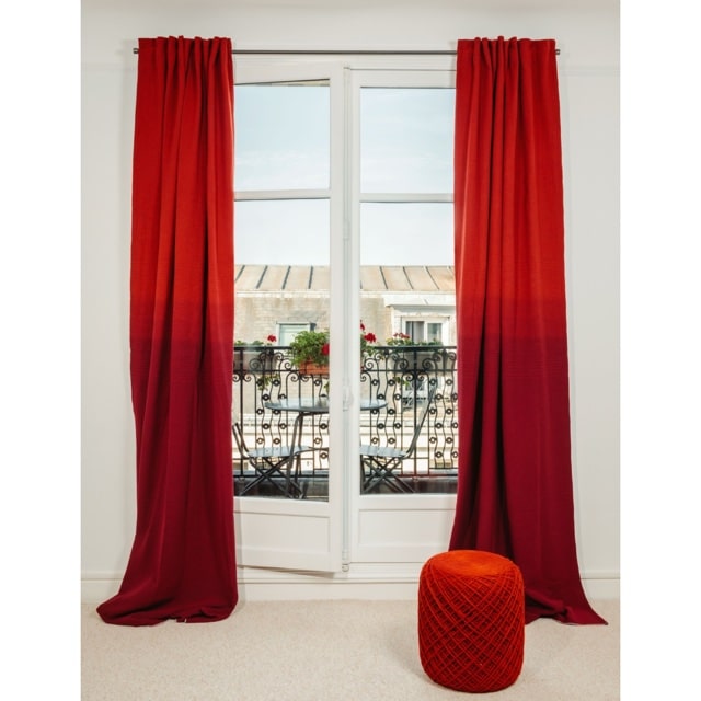 Rideau HORIZON Soleil Couchant photographié par Yannick Labrousse pour WINDOW